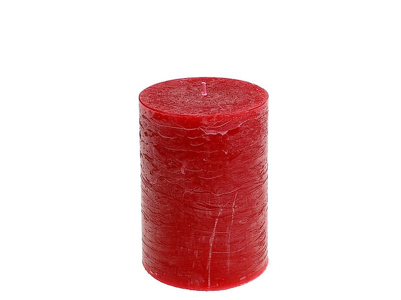 Viana Stumpenkerze Durchgefärbte Stumpenkerzen Rot 85x120mm Set 2St - Dekor günstig online kaufen