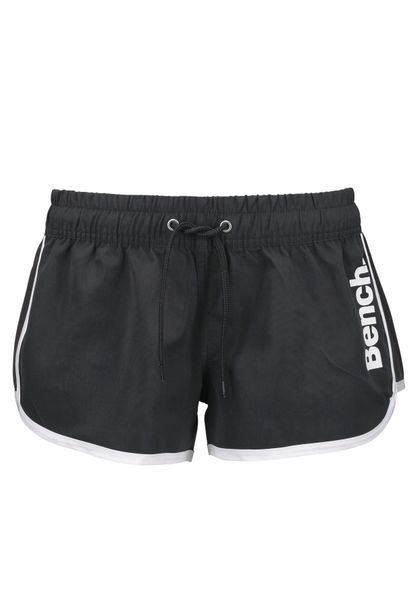 Bench. Badeshorts aus Microfaser, mit Außenkordel, mit Gesäßtasche, mit Kle günstig online kaufen