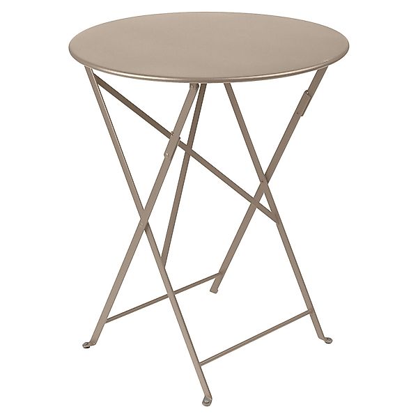 Bistro Klapptisch Rund D60 Muskat günstig online kaufen