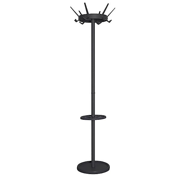 PROREGAL Kleiderständer Mit Drehbarer Krone & 6 Drillingshaken HxBxT 180 x günstig online kaufen