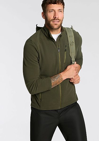 Killtec Fleecejacke "KOW 84 MN FLC JCKT" mit hohem Stehkragen, atmungsaktiv günstig online kaufen