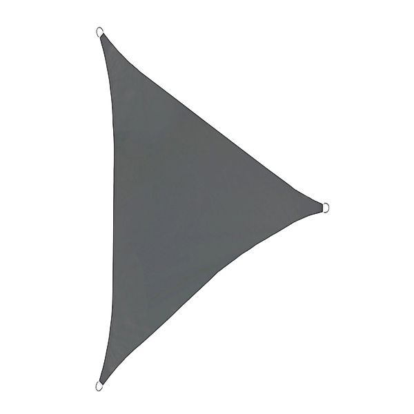 Svita Sonnensegel Dreieckig 160g/m² UV50+ Sonnenschutz Dunkelgrau 3,6x3,6x5 günstig online kaufen