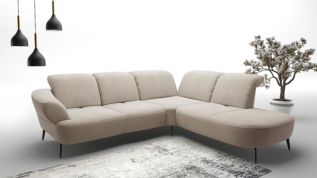 sit&more Ecksofa »Dance, L-Form, inkl. Sitztiefenverstellung« inkl. Click&S günstig online kaufen