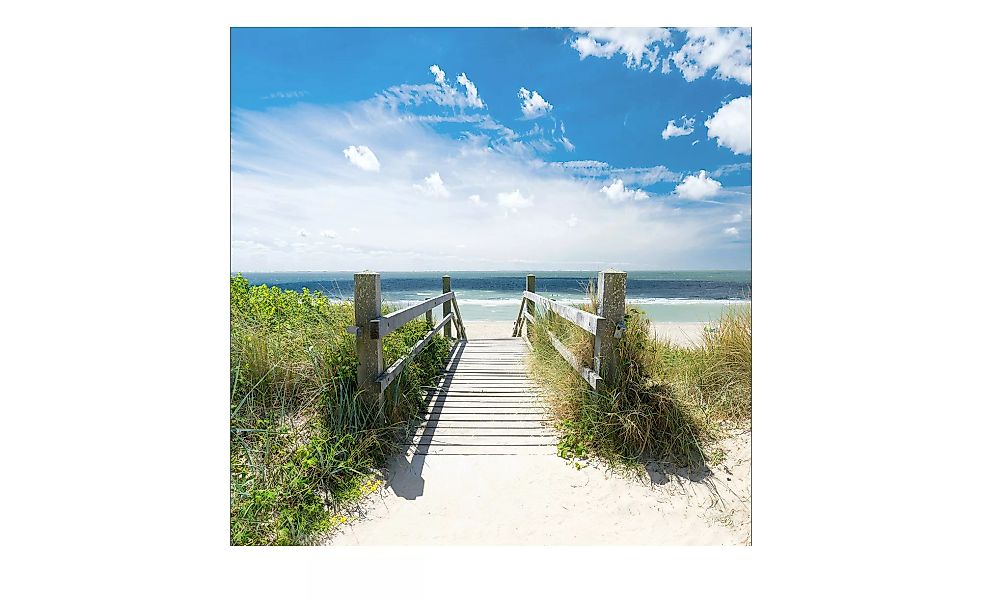 Glasbild 50x50 cm  At the Beach - 50 cm - 50 cm - Sconto günstig online kaufen
