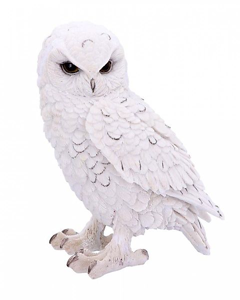 Horror-Shop Dekofigur Große Weiße Schneeeule ",Snowy günstig online kaufen