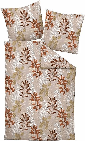 Janine Bettwäsche »Interlock-Jersey 55098 06«, mit Reissverschluss günstig online kaufen