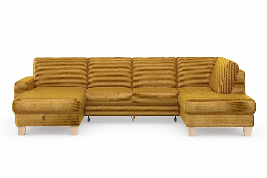 Home affaire Wohnlandschaft "Summer U-Form", mit oder ohne Bettfunktion und günstig online kaufen