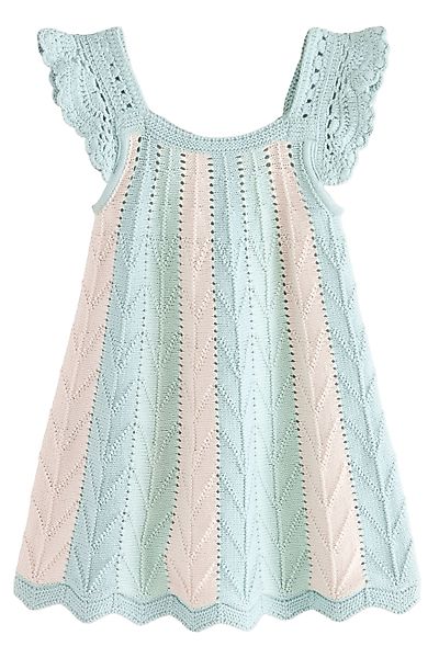 Next A-Linien-Kleid Ausgestelltes, gestreiftes Kleid aus günstig online kaufen