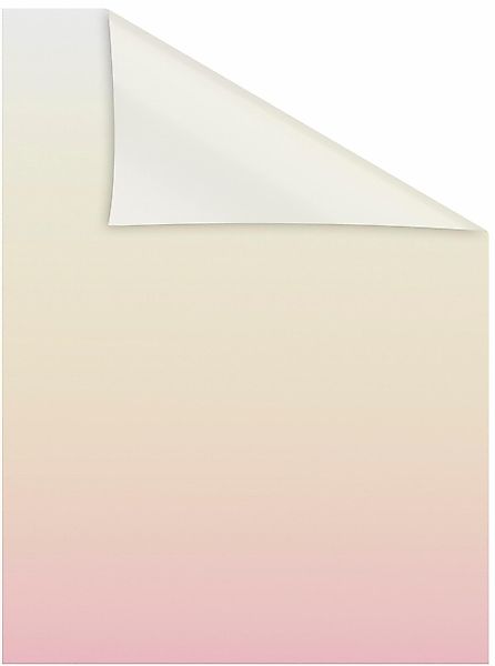 LICHTBLICK ORIGINAL Fensterfolie "Ombre Rosa" 1 Stk. blickdicht strukturier günstig online kaufen