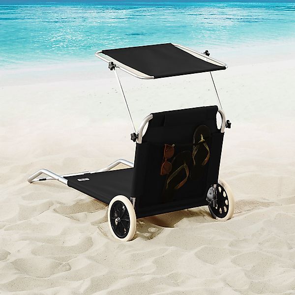 Casaria Gartenliege Kreta, Strandliege klappbar mit günstig online kaufen