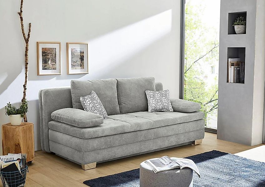 Jockenhöfer Gruppe Schlafsofa "Lincoln", mit Bettfunktion und Bettkasten, a günstig online kaufen