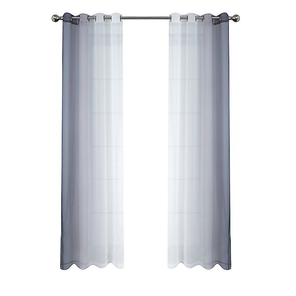 BYSURE Gardine, Ösen (2 St), halbtransparent, günstig online kaufen