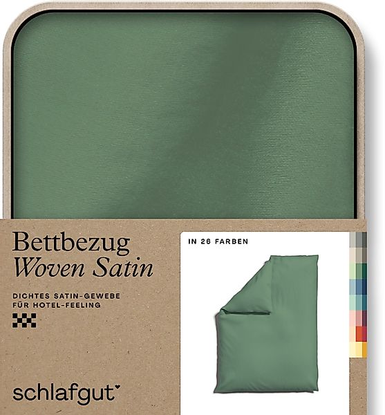 Schlafgut Bettbezug Woven Satin, (1 St), günstig online kaufen