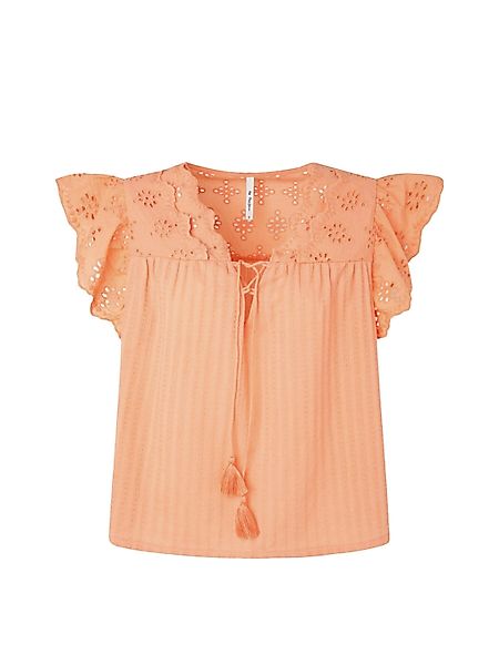 Pepe Jeans Kurzarmbluse Anaise (1-tlg) Fransen günstig online kaufen
