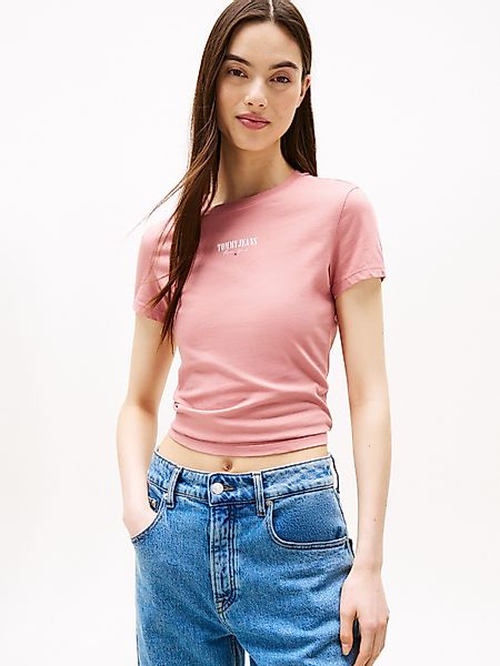 Tommy Jeans Kurzarmshirt TJW SLIM ESSENTIAL günstig online kaufen