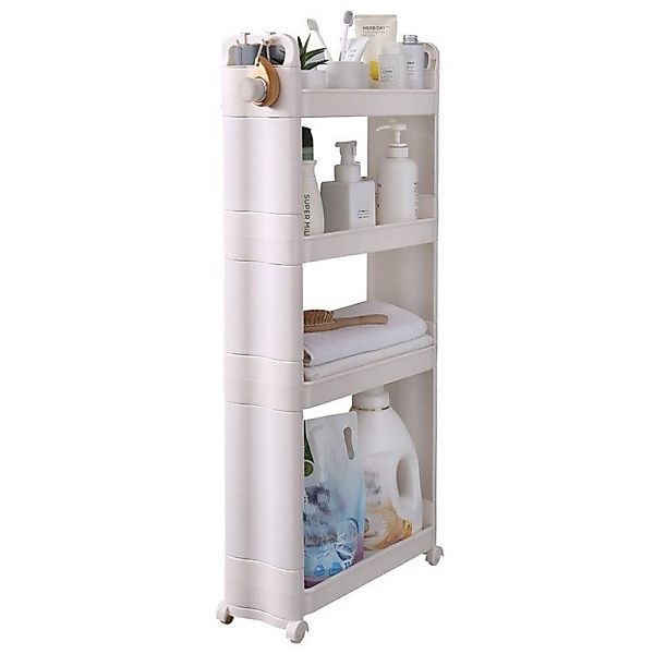 Creliv Regal Regalwagen Nischenregal Küchenregal Baderegal, günstig online kaufen