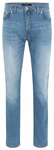 Pierre Cardin 5-Pocket-Jeans PIERRE CARDIN LYON TAPERED ocean blue used whi günstig online kaufen