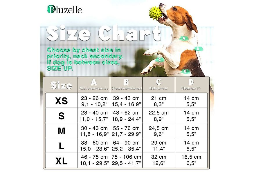 Bluzelle Hunde-Sicherheitsgeschirr Hundegeschirr mit Tasche / kleine Hunde günstig online kaufen