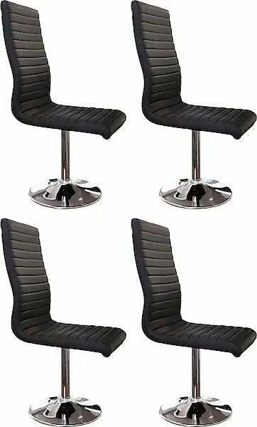 SalesFever Esszimmerstuhl »Komfortabler Armlehnstuhl zum Relaxen« (Set) 4 S günstig online kaufen