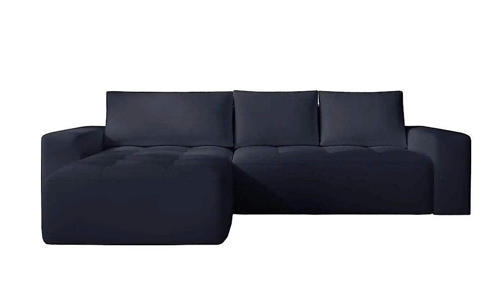 Ecksofa  Portland ¦ schwarz ¦ Maße (cm): B: 250 H: 76 Polstermöbel > Sofas günstig online kaufen