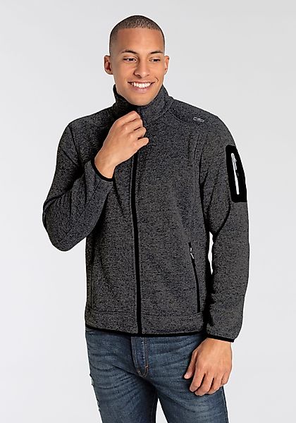 CMP Strickfleecejacke MAN JACKET FIX HOOD günstig online kaufen