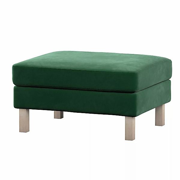 Bezug für Karlstad Hocker, grün, Husse, Karstadt Hocker, Velvet (704-13) günstig online kaufen