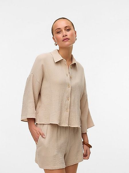 Vero Moda Hemdbluse VMNATALI CROP SHIRT WVN NOOS günstig online kaufen
