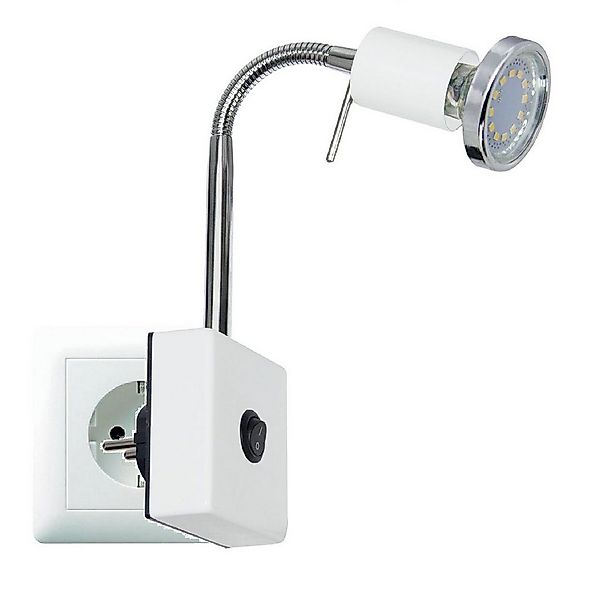 TRANGO LED Nachtlicht, 2607W LED Steckerleuchte *EVIE* Wandleuchte, Leselam günstig online kaufen