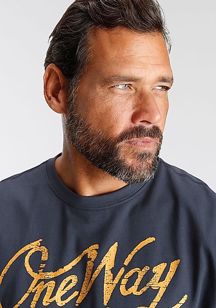 Man's World T-Shirt Kurzarm, Regular Fit, günstig online kaufen