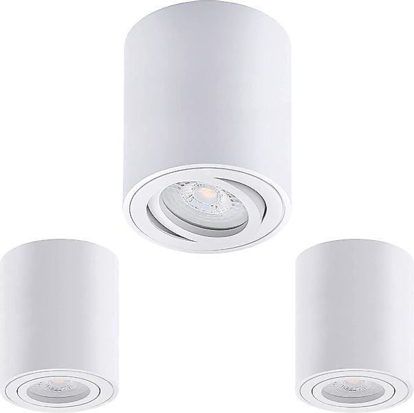 Oktaplex lighting LED Deckenstrahler 3 Stück günstig online kaufen
