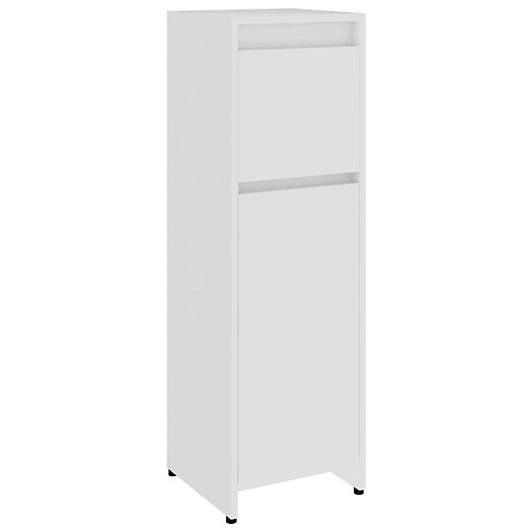 vidaXL Mehrzweckschrank Badezimmerschrank Schrank Nischenschrank Weiß 30x30 günstig online kaufen