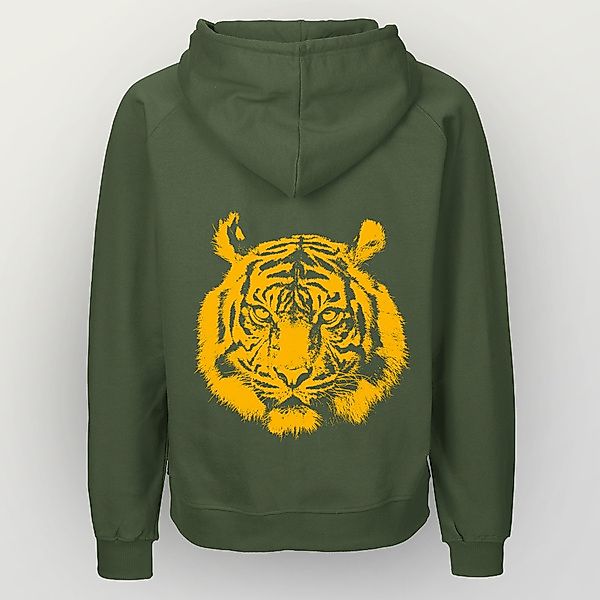 "Tiger" Männer Zip Hoody Aus Reiner Biobaumwolle (Kba) günstig online kaufen