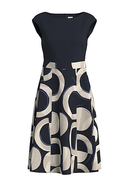 s.Oliver BLACK LABEL A-Linien-Kleid, mit All-Over Print günstig online kaufen