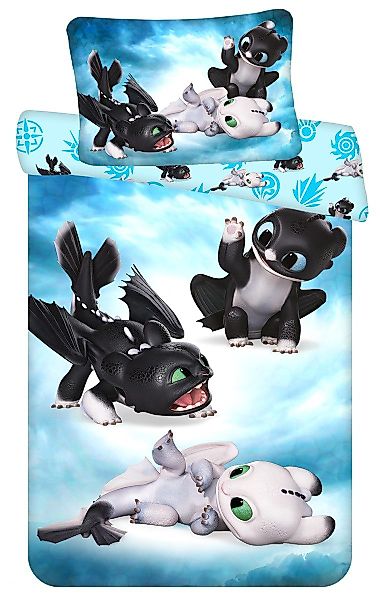 Dragons Kinderbettwäsche How to Train Your günstig online kaufen