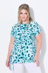 MIAMODA T-Shirt T-Shirt Komfort Fit Leo-Muster günstig online kaufen