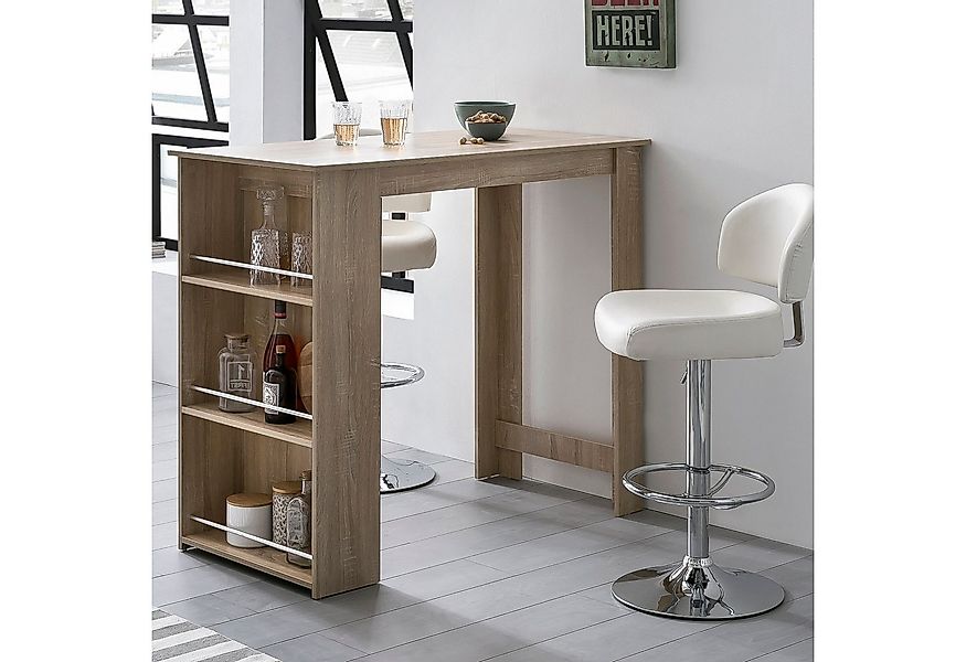 FINEBUY Bartisch Stehtisch Bartresen Tisch Bistrotisch Tresen Bar Tresentis günstig online kaufen