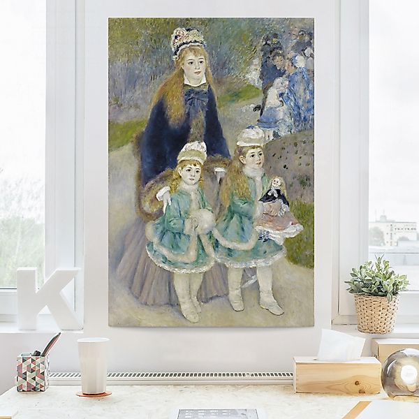 Leinwandbild - Hochformat Auguste Renoir - Mutter und Kinder günstig online kaufen