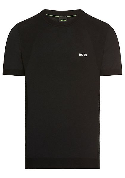 BOSS GREEN Rundhalspullover Momentum Lite T24 mit Strukturmix günstig online kaufen