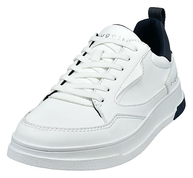 bugatti Keilsneaker, Freizeitschuh, Halbschuh, Schnürer mit Kontrastbesatz günstig online kaufen