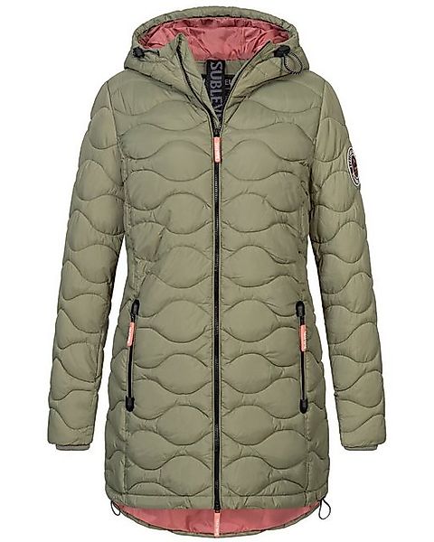 SUBLEVEL Steppjacke Damen Winter Jacke Mantel Parka Steppjacke Steppmantel günstig online kaufen