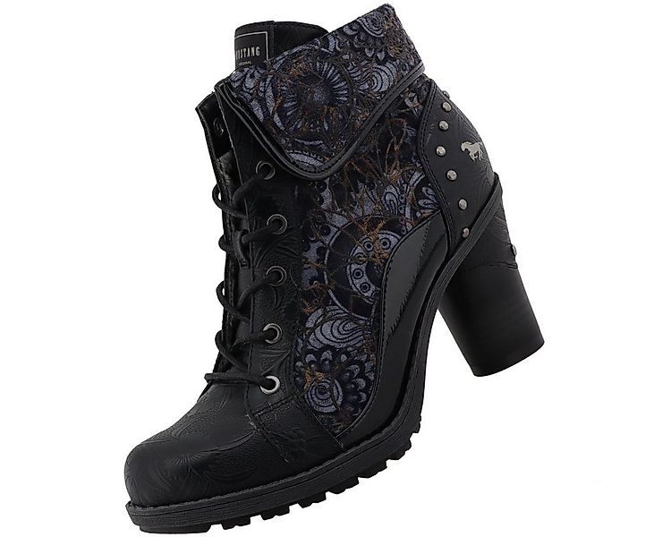 Mustang Shoes 15M0162011-black-multi Stiefelette günstig online kaufen