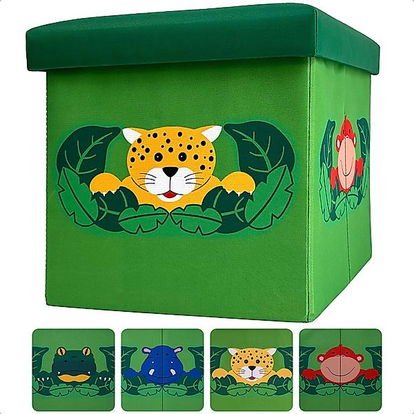 WIESEN.design Spielzeugtruhe 33L, Spielzeugkiste mit Deckel, günstig online kaufen