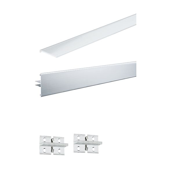 Paulmann "LED Strip Profil Duo 1m Alu eloxiert" günstig online kaufen