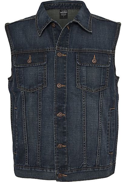 URBAN CLASSICS Jerseyweste Urban Classics Herren Denim Vest (1-tlg) günstig online kaufen