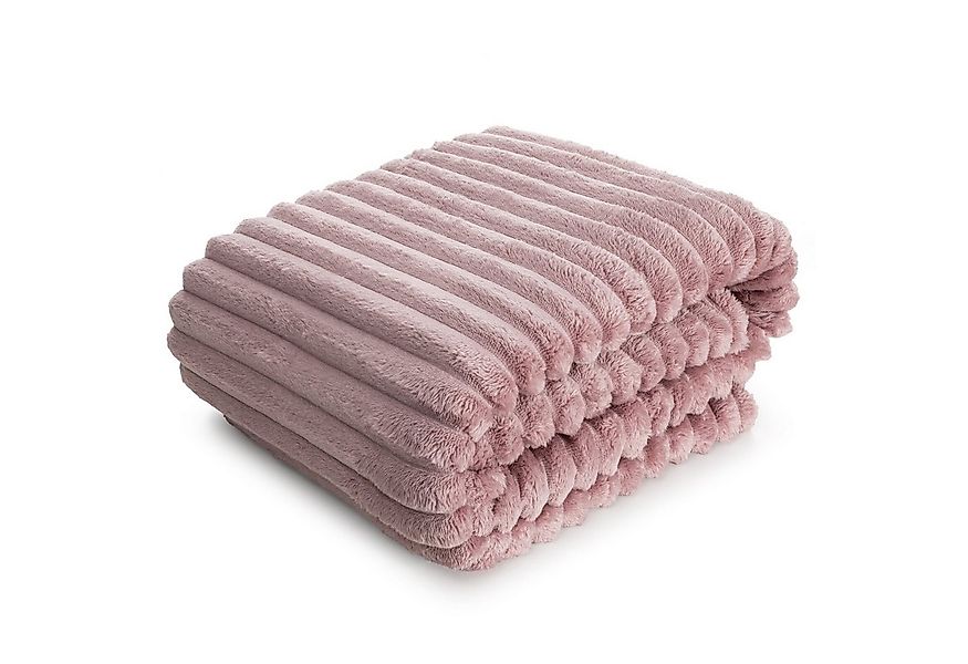 Wohndecke SOFT, Design91, Streifen Steppung Gestreifte Decke Gesteppte Sofa günstig online kaufen