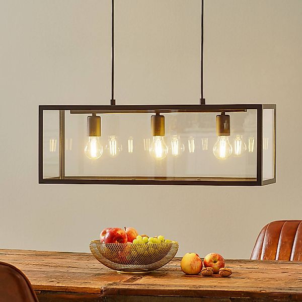 EGLO Hängeleuchte »CHARTERHOUSE« E27 1 Stk. Pendelleuchte, Hängeleuchte aus günstig online kaufen