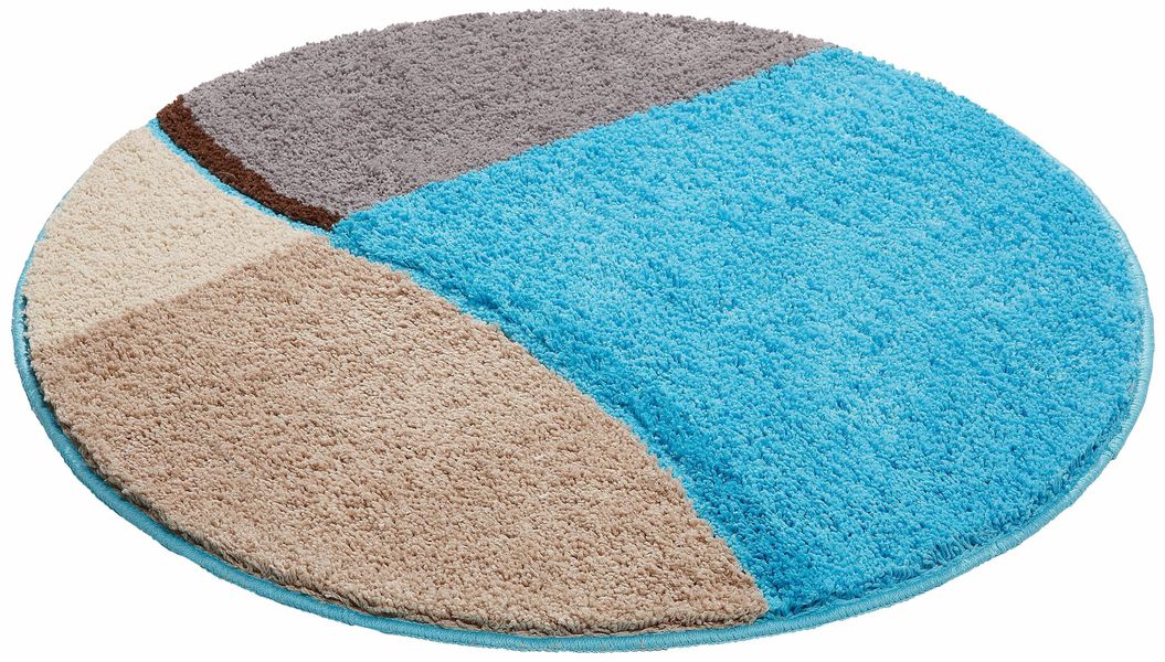 my home Badematte "Belio, Badvorleger, Badezimmer Teppich" Höhe 20 mm rutsc günstig online kaufen