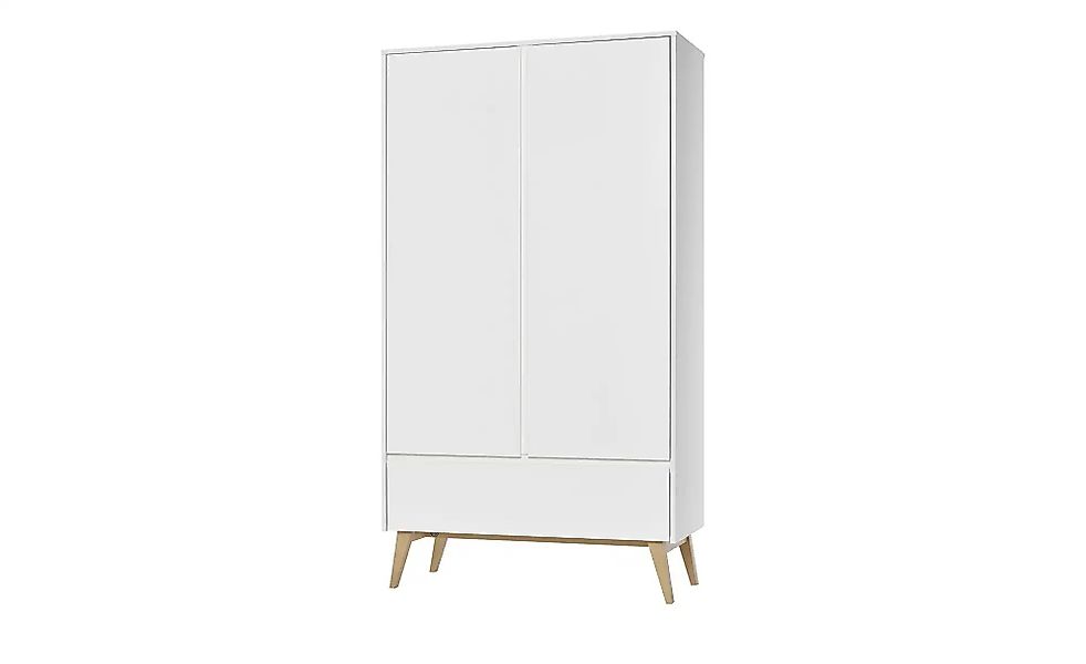 pinio Kleiderschrank  Swing ¦ weiß ¦ Maße (cm): B: 100 H: 199,5 T: 52.5 Bab günstig online kaufen