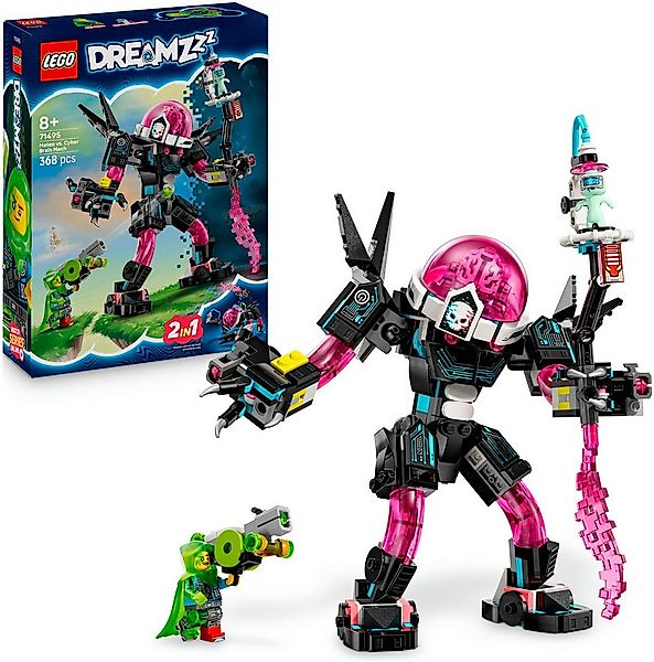 LEGO® Mateo vs. Cyberhirn-Mech (71495), LEGO DREAMZzz Konstruktionsspielste günstig online kaufen