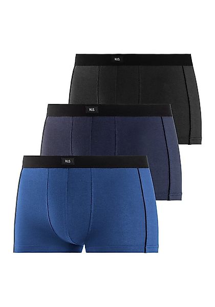 H.I.S Hipster (Packung, 3-St) knapp sitzende Boxershorts aus Baumwollmischu günstig online kaufen